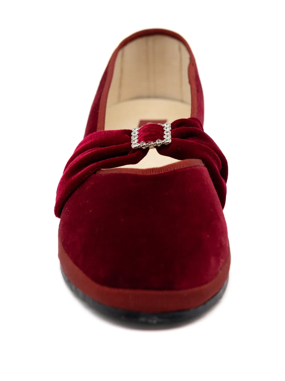 Gondolina Biennale ballerina's met strik Rood