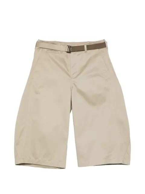 sacai pantalones con cinturón