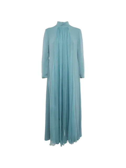 Lanvin Pre-Owned silk maxi dress