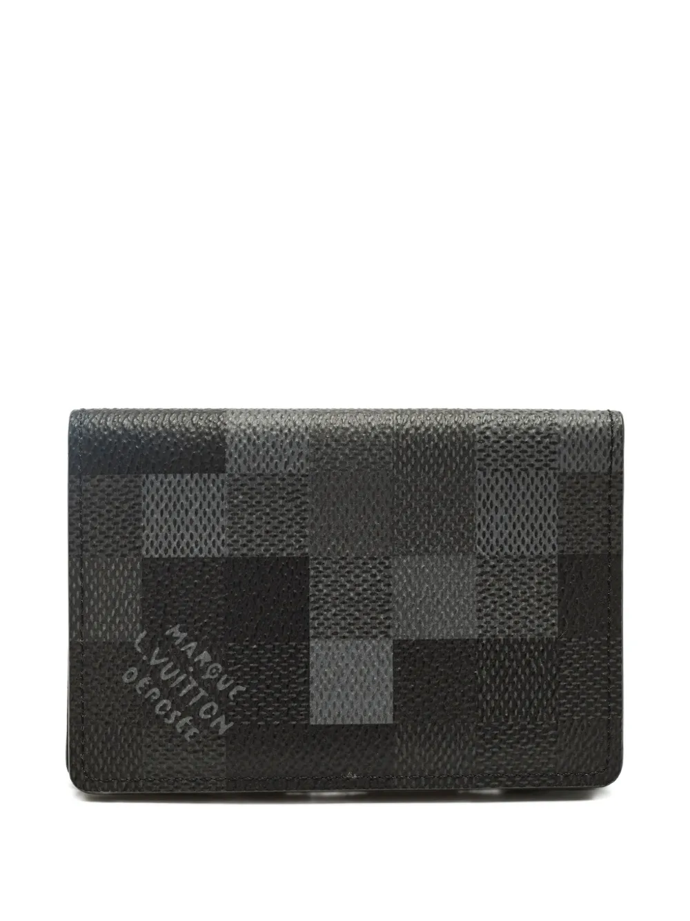 Louis Vuitton Pre-Owned damoflage wallet - Nero