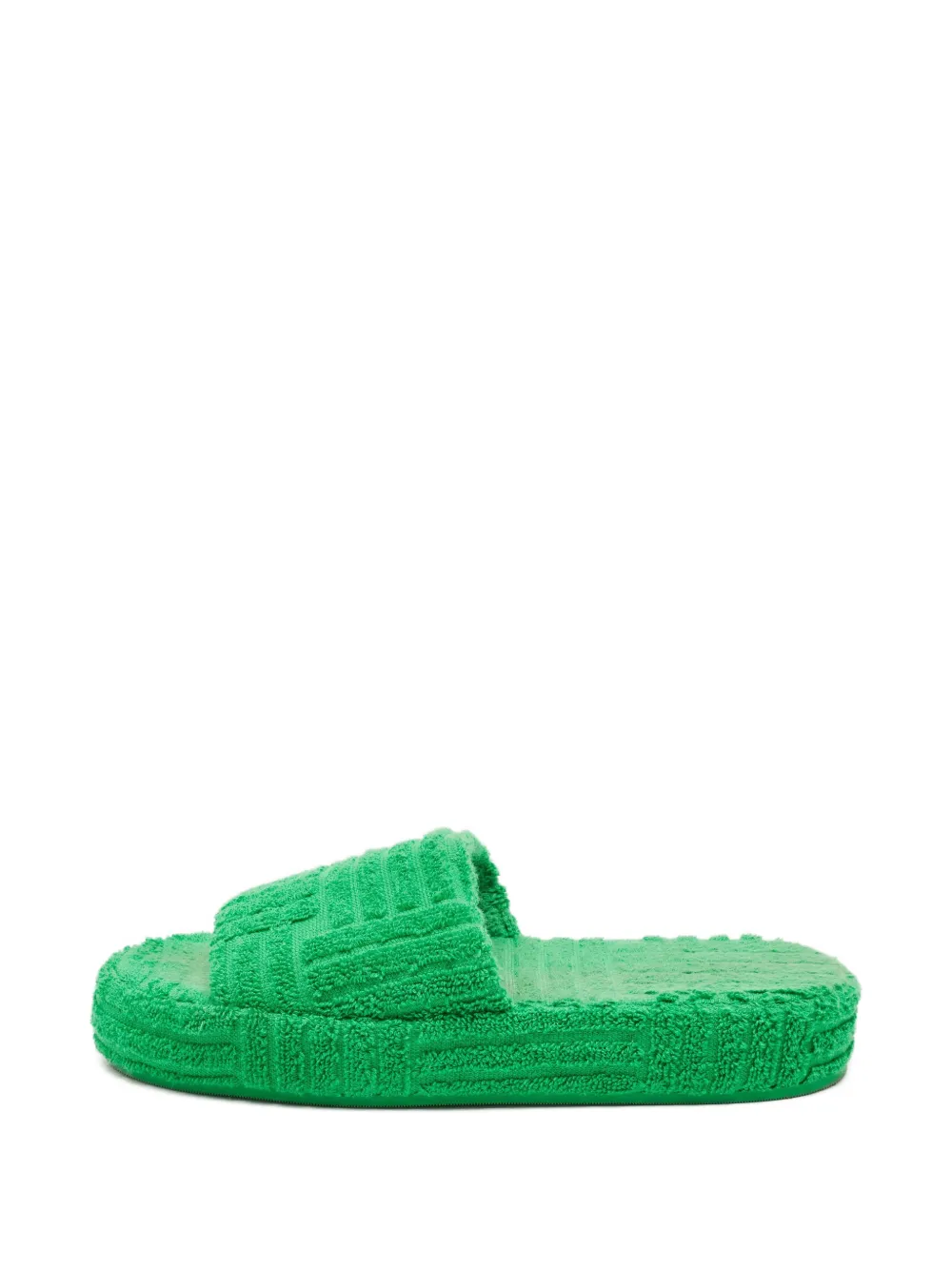 Bottega Veneta Pre-Owned textured sandals - Verde