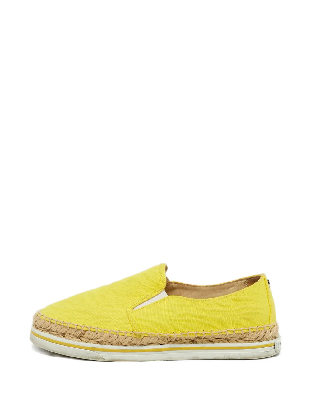Jimmy Choo Pre-Owned Dawn slip-on sneakers - Giallo