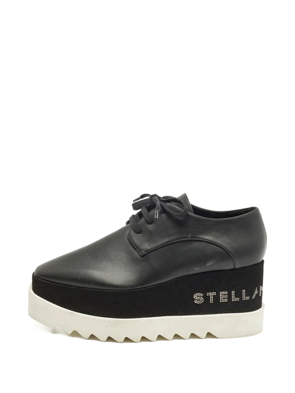 Stella McCartney Pre-Owned Elyse platform derby shoes - Nero