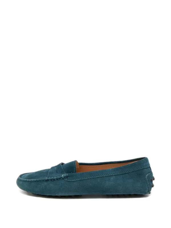 ⭐️未使用　美品⭐️TOD'S ブルー系　スエード ローファー Tod's Vintage スエード ローファー | ブルー | FARFETCH JP