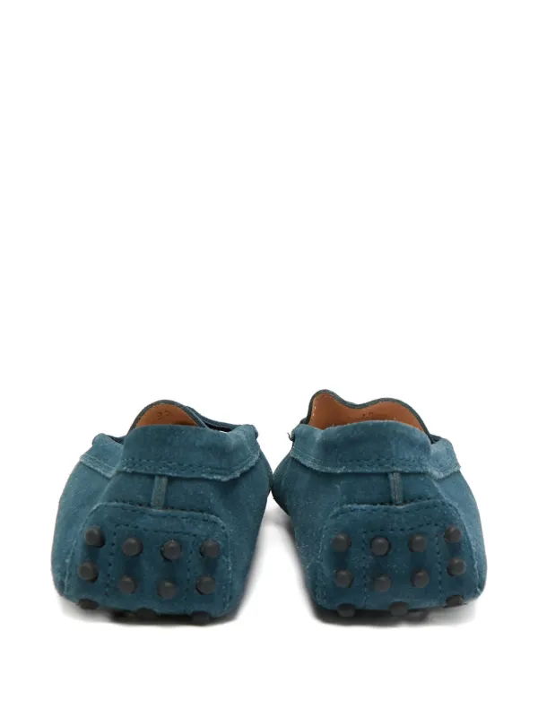 Tod's Vintage スエード ローファー | ブルー | FARFETCH JP