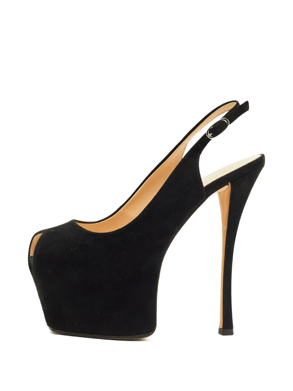 Giuseppe Zanotti Vintage slingback sandals - Nero