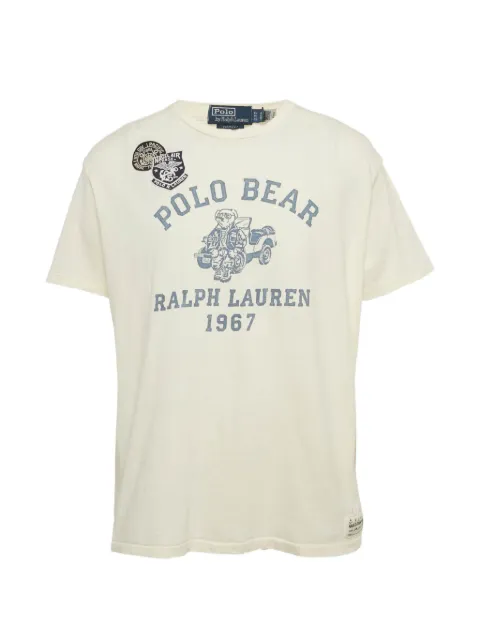 Polo Ralph Lauren Vintage playera con estampado gráifco
