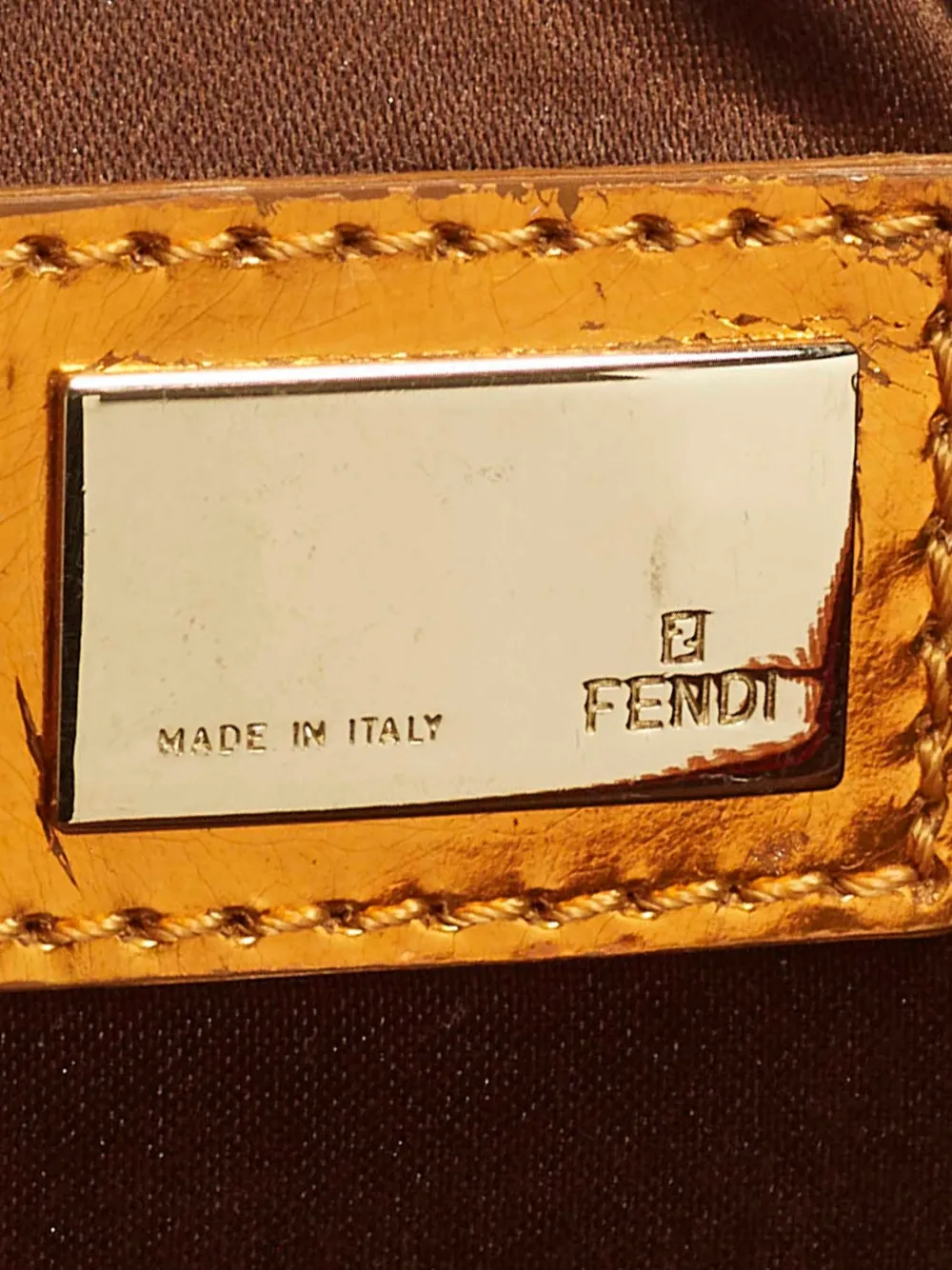 Fendi Pre-Owned Zucchino stoffen shopper Roze