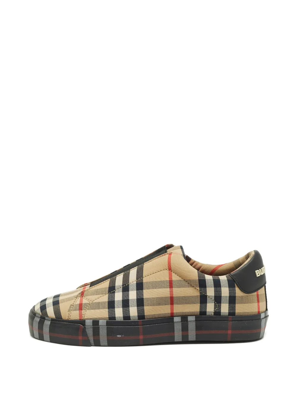 Burberry Pre-Owned Markham check slip-on sneakers - Toni neutri