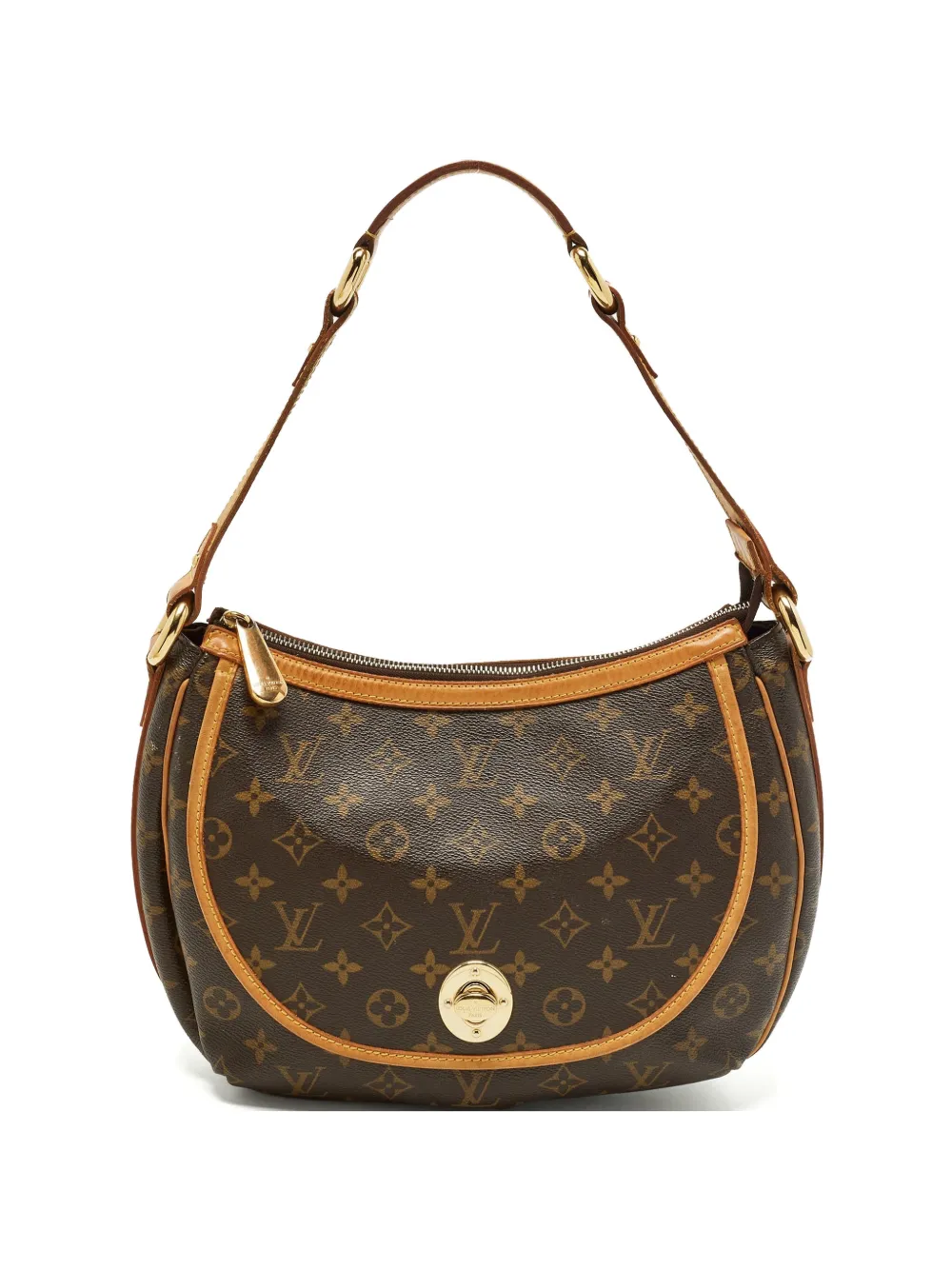 Louis Vuitton Pre-Owned 2006 Tulum GM Monogram curved shoulder bag - Marrone