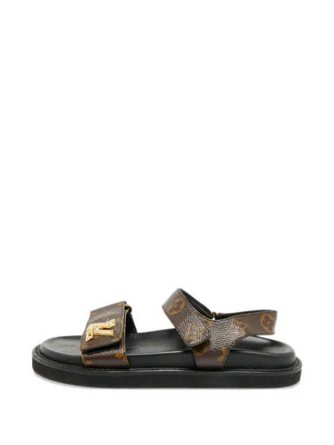 Louis Vuitton Pre-Owned monogram-patterned sandals