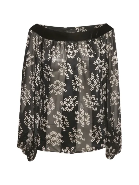 Armani Vintage printed blouse