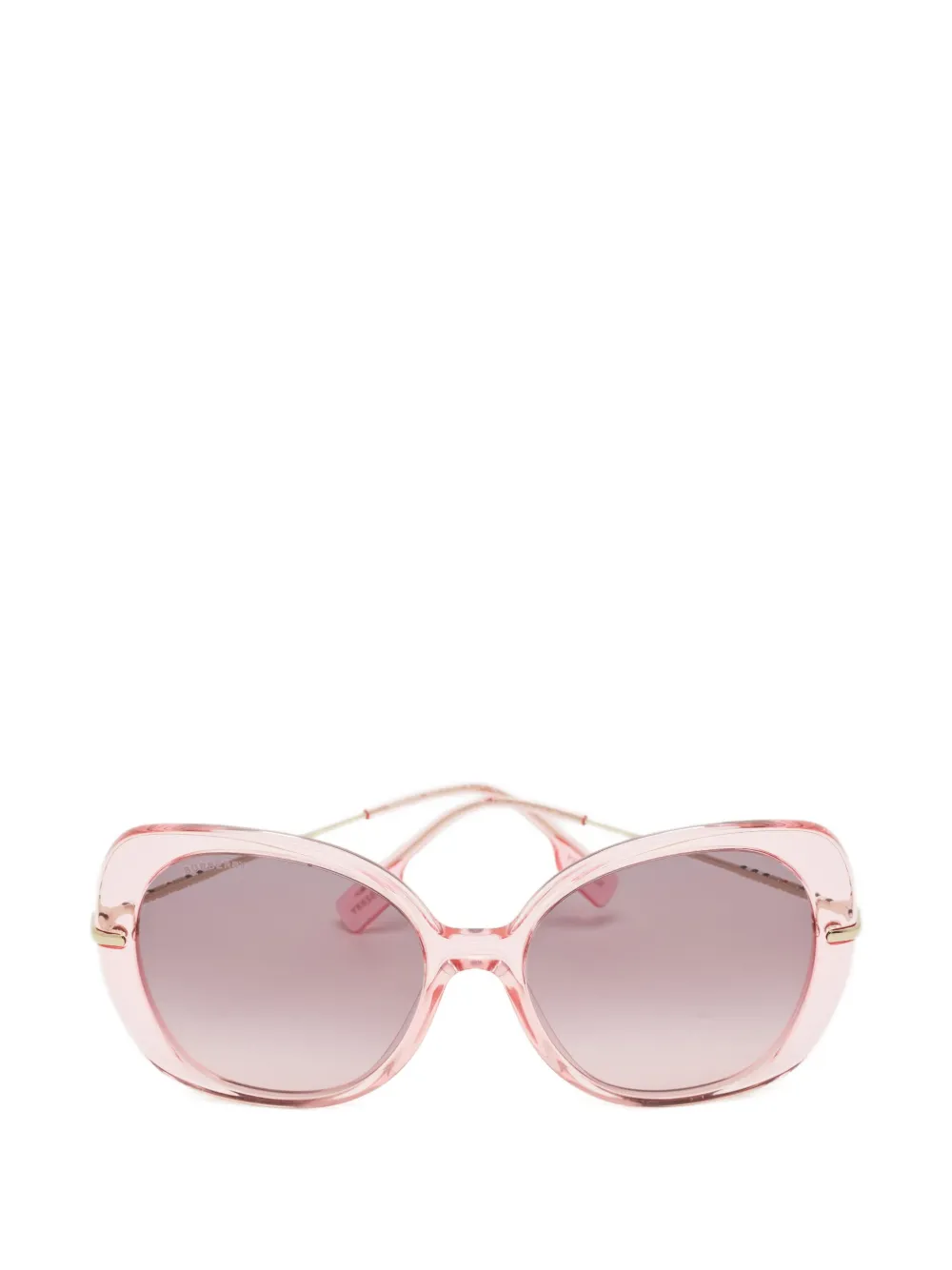 Burberry Pre-Owned B 4374 Eugenie oversized sunglasses - Rosa