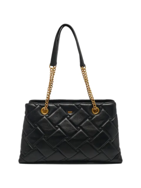 DKNY Quilted chain tote bag