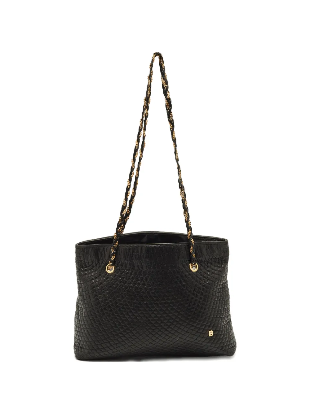 Bally Vintage quilted chain shoulder bag - Nero