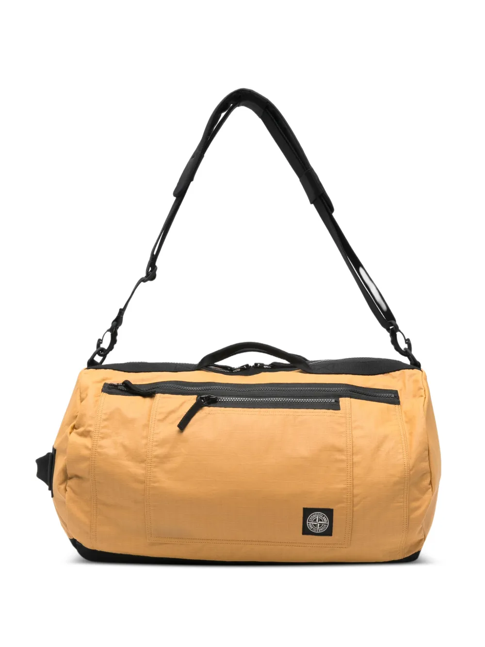 Stone Island zip-fastening front-pocket duffle bag - Toni neutri