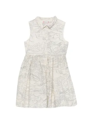 FENDI KIDSノースリーブワンピース 4a FENDI KIDSノースリーブ