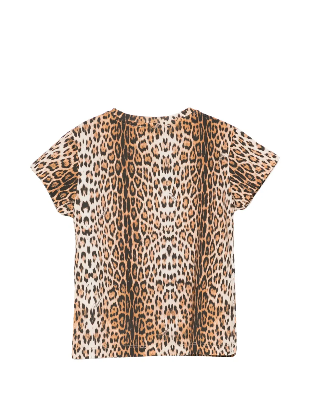 Roberto Cavalli Junior T-shirt met ruches afwerking Bruin