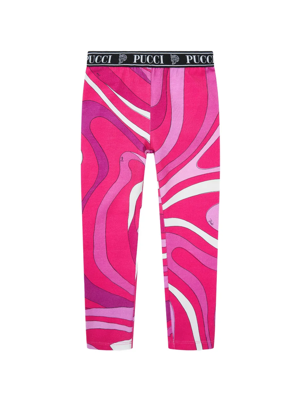 PUCCI Junior Iride-print leggings - Rosa
