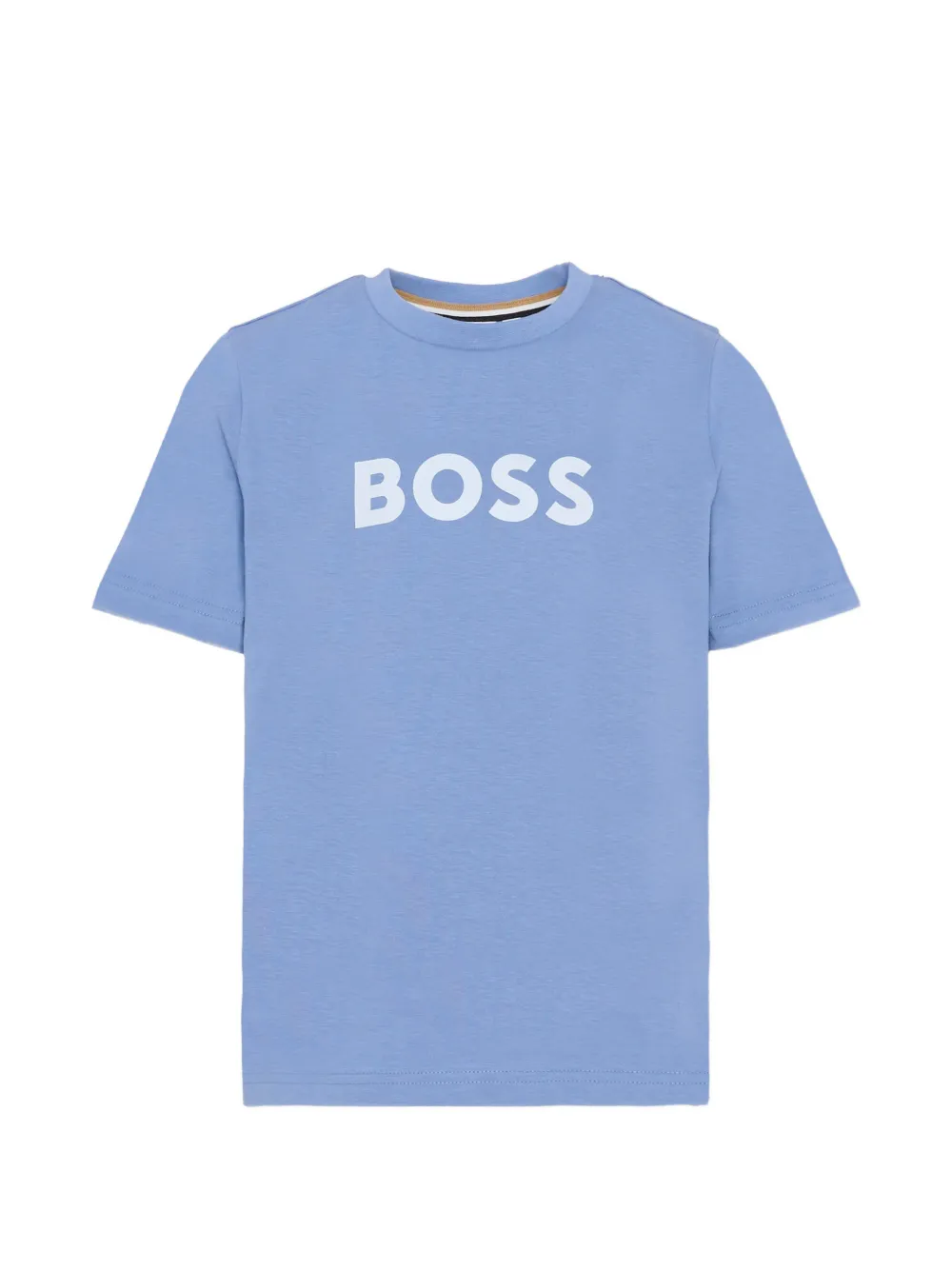 BOSS Kidswear short-sleeve logo T-shirt - Blu
