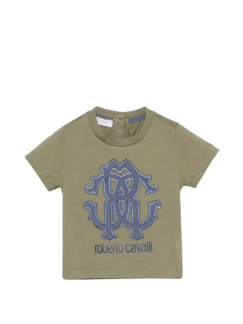 Roberto Cavalli Junior playera con detalle del logo