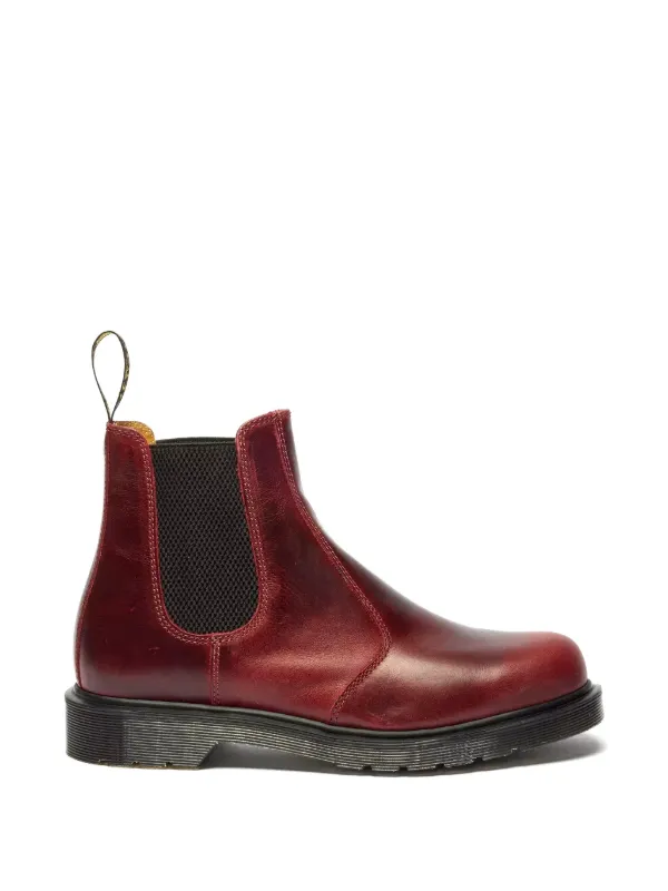Dr. Martens 赤 レザー Dr. Martens Bota Chelsea De Couro | Vermelho | FARFETCH BR