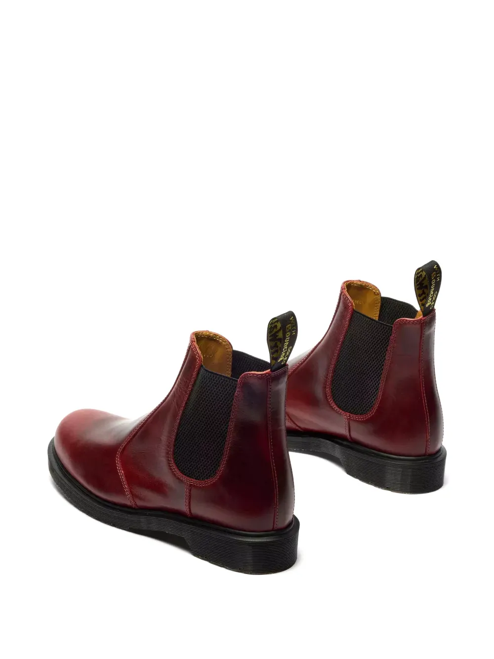 Dr. Martens Leren Chelsea laarzen Rood
