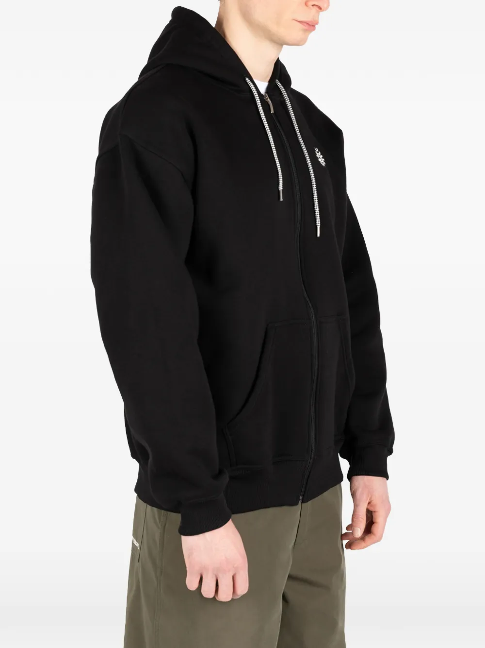 Société Anonyme Hoodie met rits Zwart