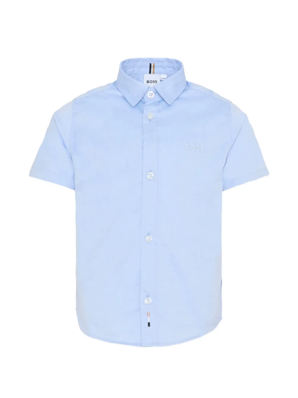 BOSS Kidswear short-sleeve shirt - Blu