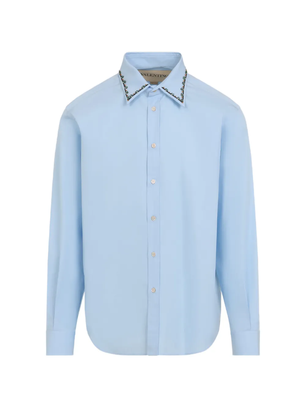 Valentino Garavani beaded shirt - Blue