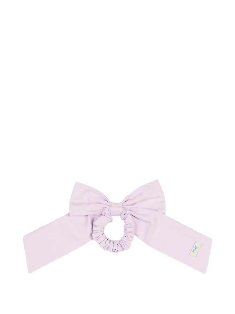 Fendi Kids Haarspeld met strik Paars
