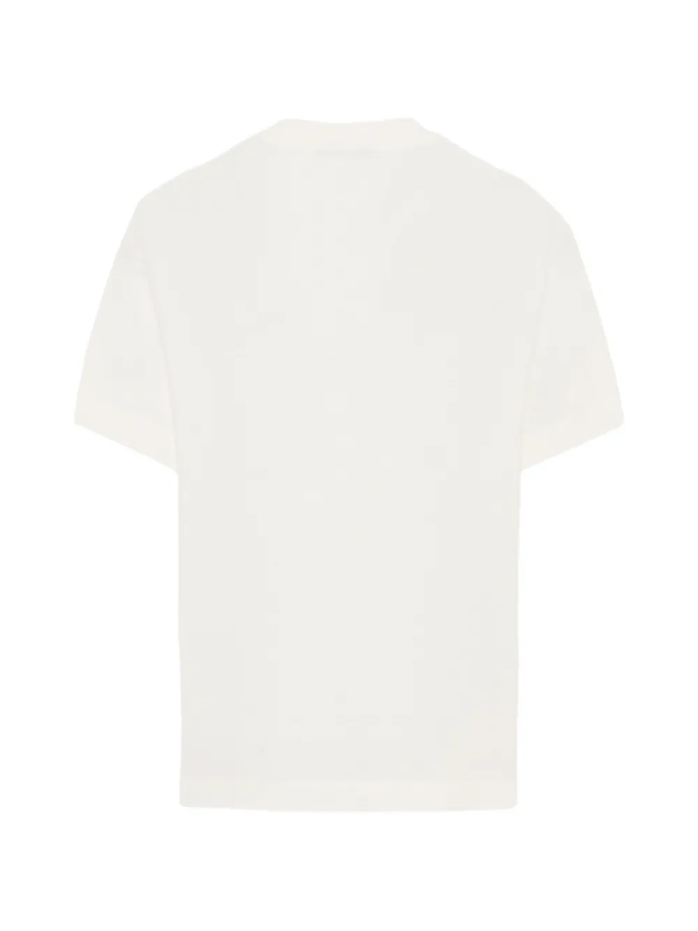 Fendi Kids T-shirt met logo Beige