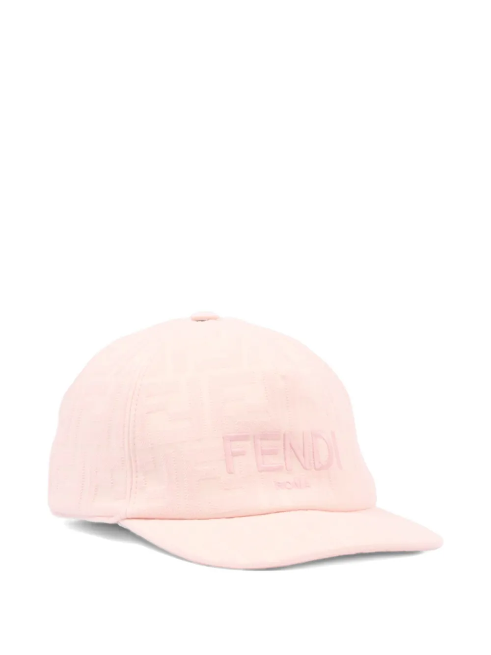  Fendi Kids Logo Cap - Pink 