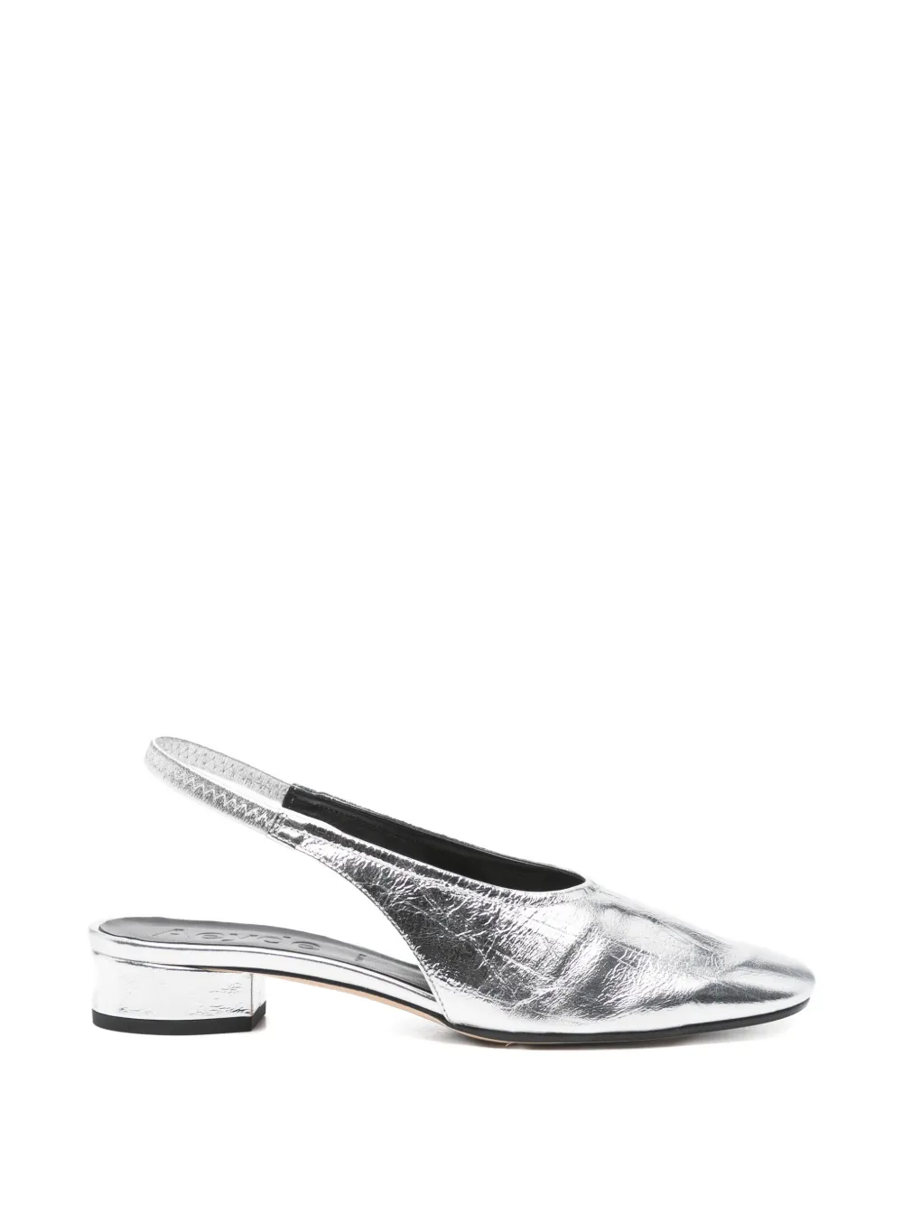 Aeyde Dua slingback pumps Zilver