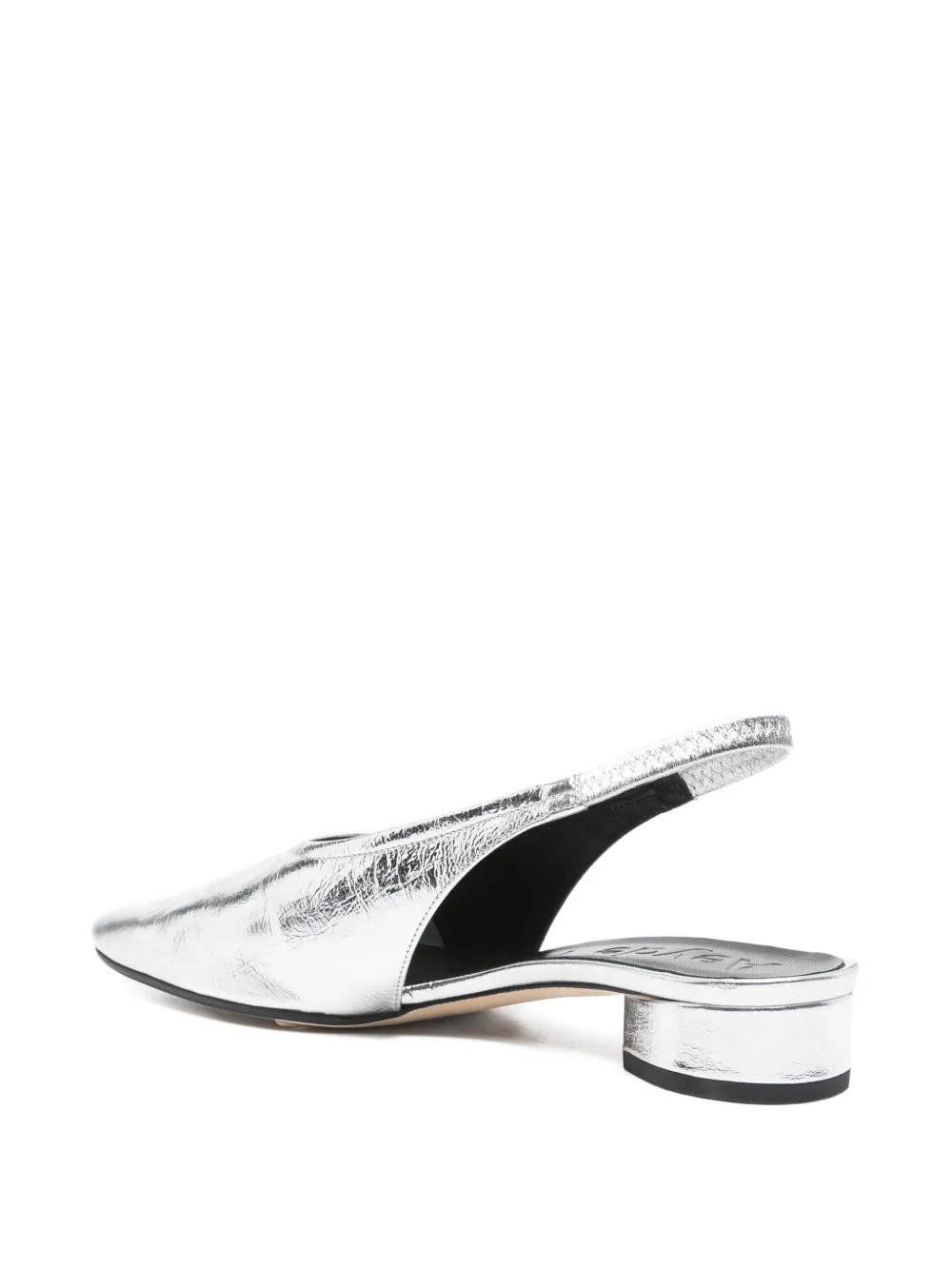 Aeyde Dua slingback pumps Zilver