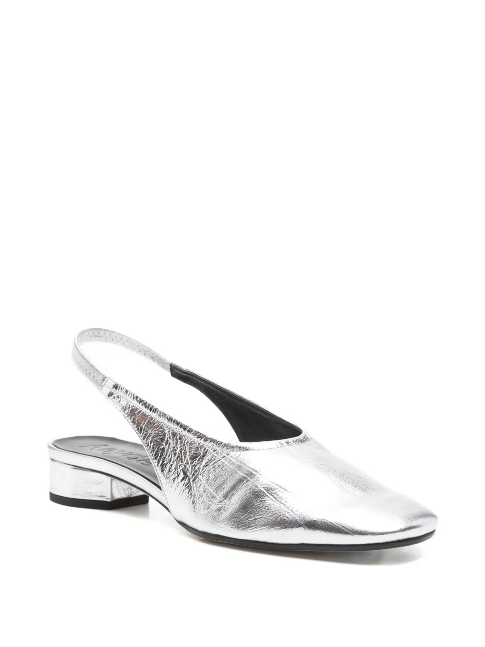 Aeyde Dua slingback pumps Zilver