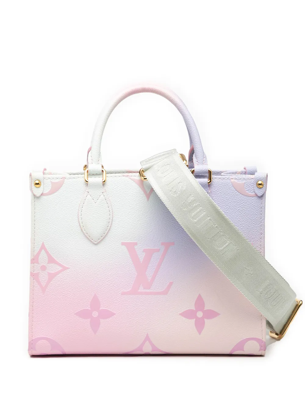 Louis Vuitton Pre-Owned 2021-2025 Monogram Giant Spring in the City OnTheGo Tote PM satchel - Rosa