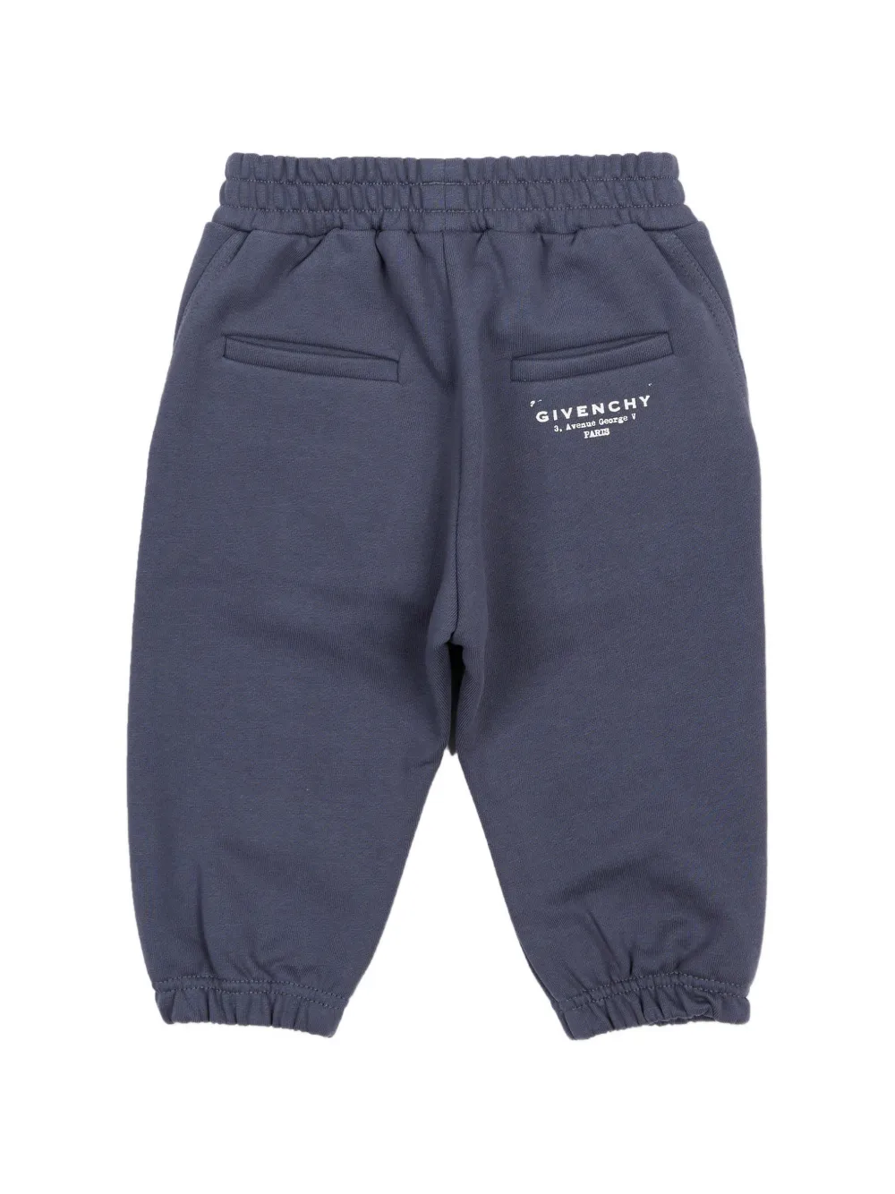  Givenchy Kids Logo-detail Trousers - Blue 