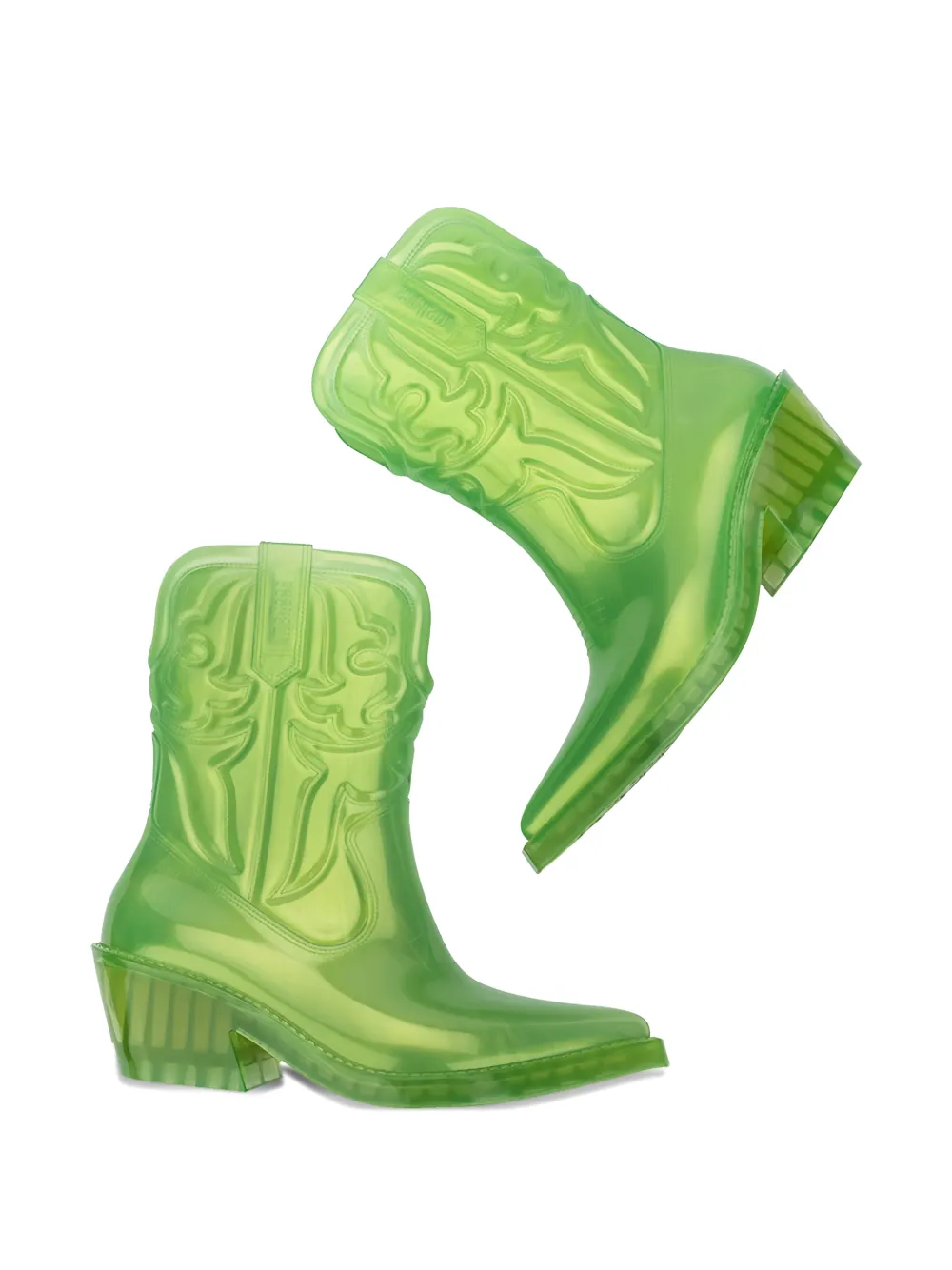 Melissa Cowboylaarzen met puntige neus Wit