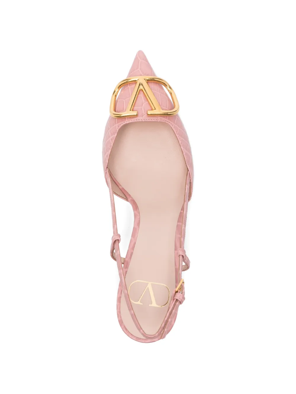 Valentino Garavani VLogo Signature pumps Roze