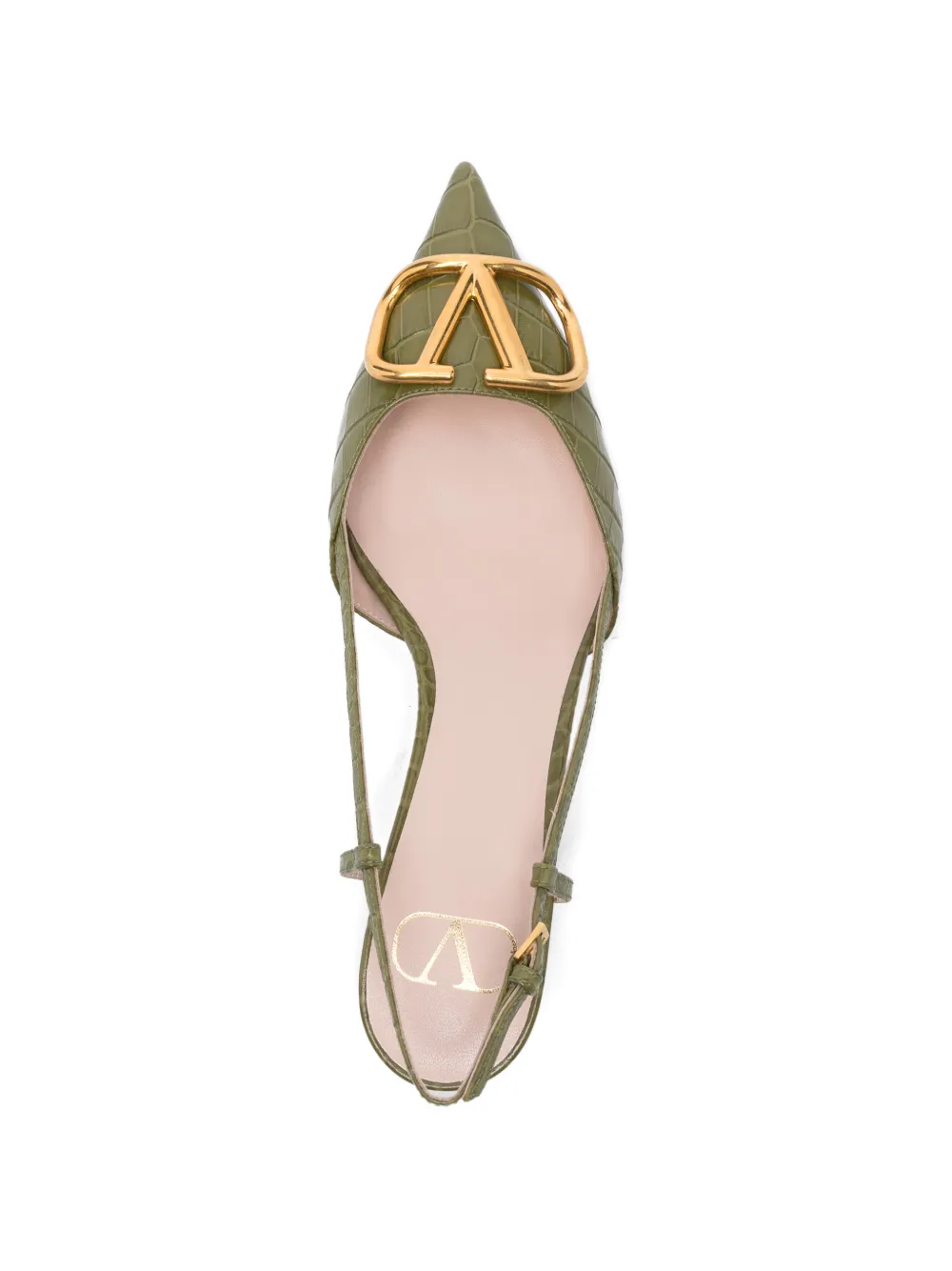Valentino Garavani VLogo Signature pumps Groen