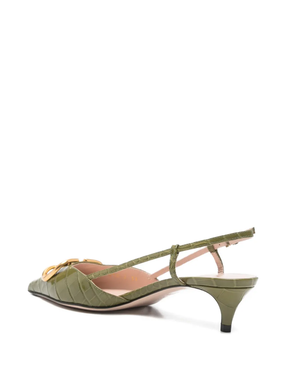Valentino Garavani VLogo Signature pumps Groen