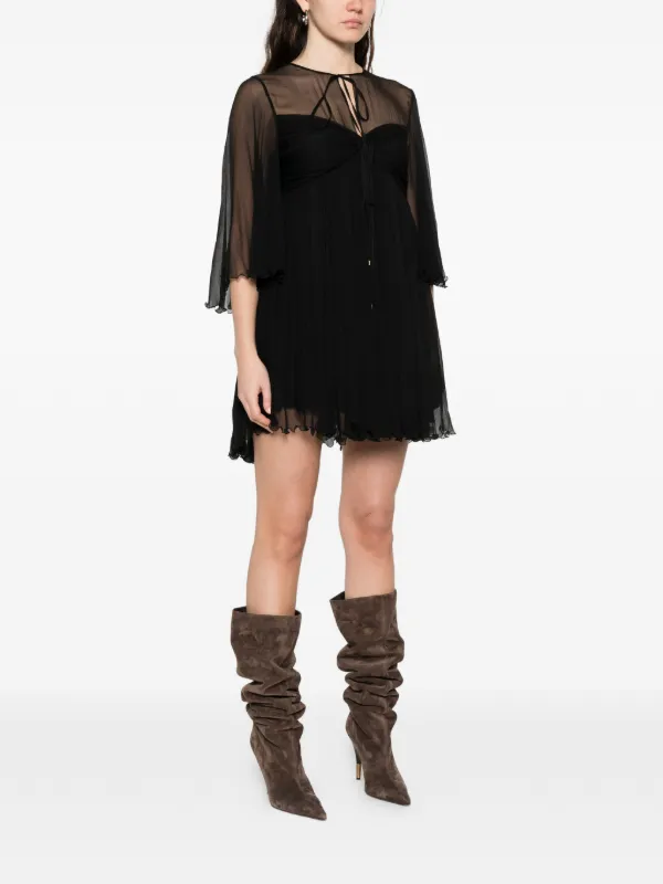 Chlo Silk Mini Dress Chlo Silk Mini Dress