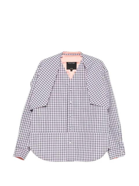 MERYLL ROGGE check-pattern long-sleeve shirt 