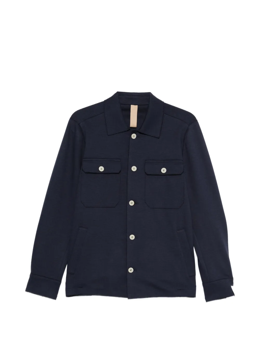 Eleventy pocket button shirt - Blu