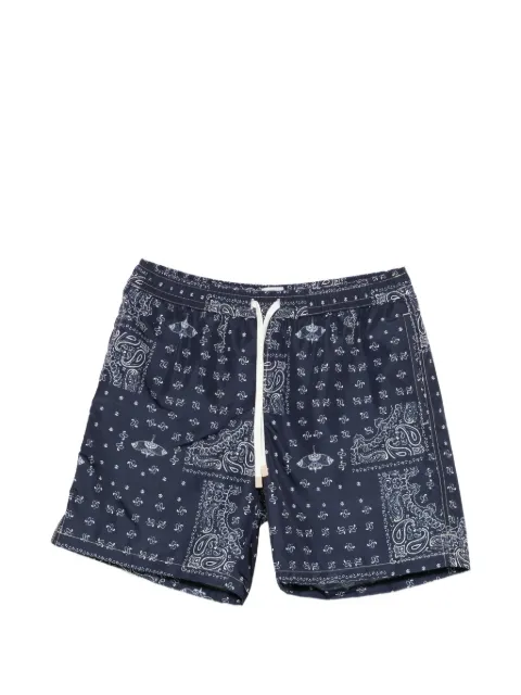 Eleventy paisley-print swim shorts