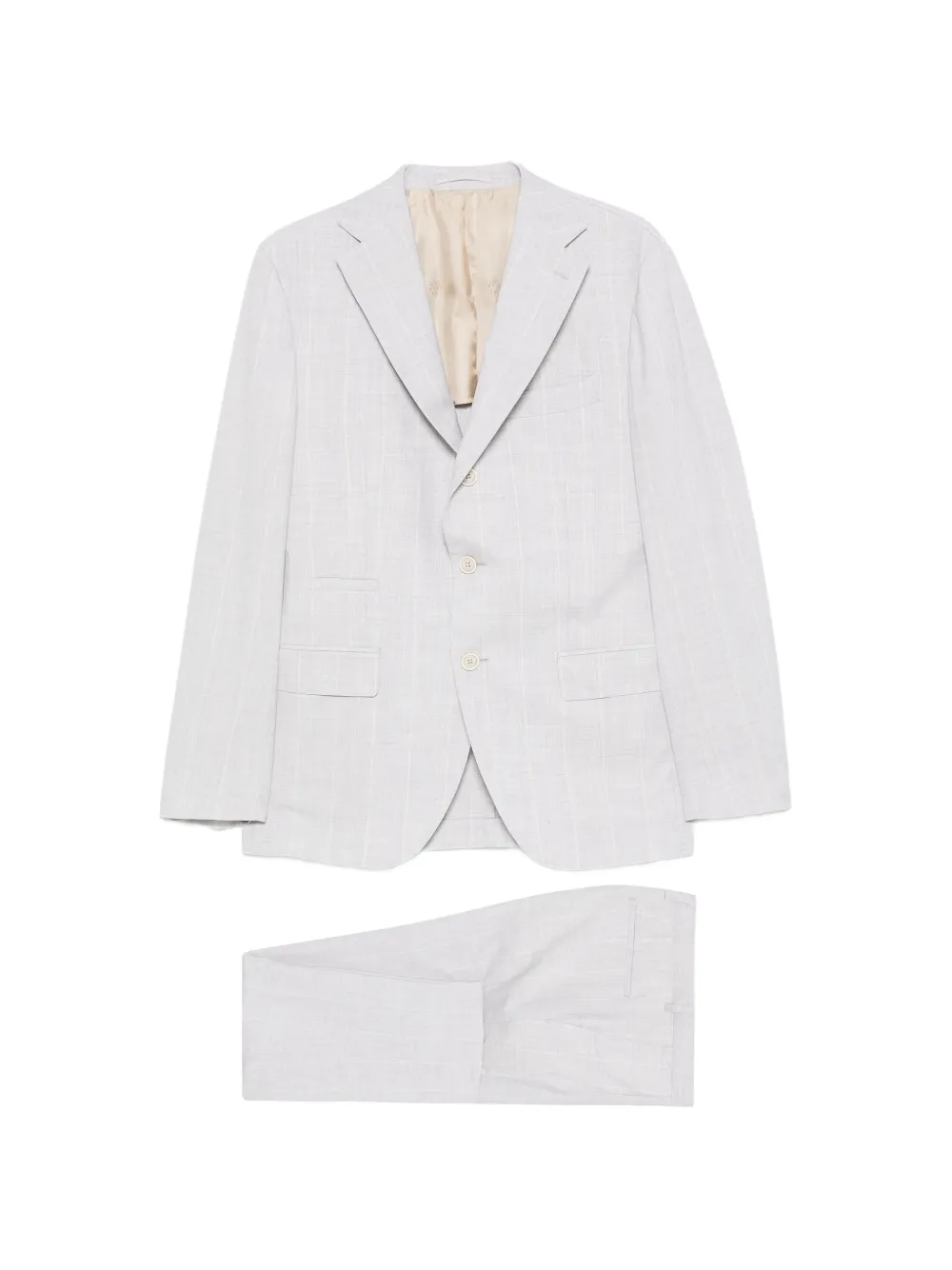 Eleventy striped suit - Grigio