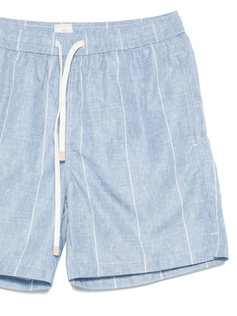  Eleventy Striped Swim Shorts - Blue 