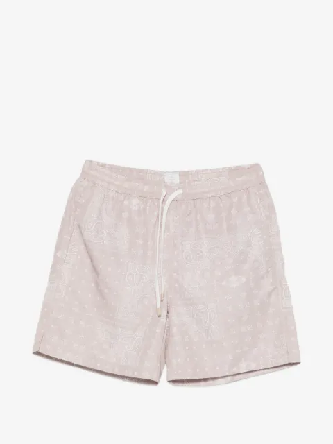 Eleventy printed drawstring swim shorts