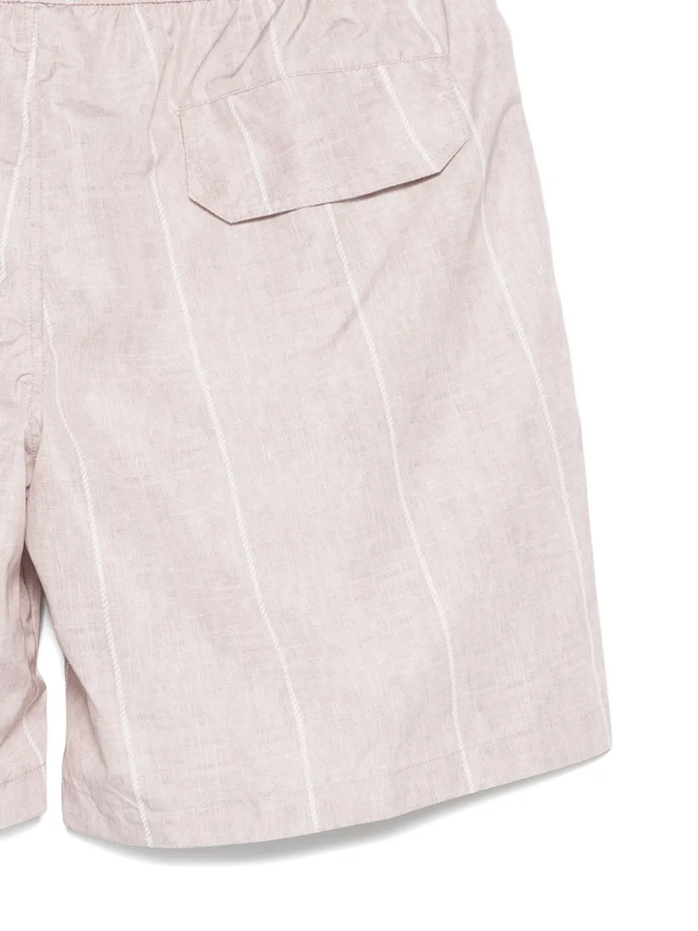  Eleventy Striped Swim Shorts - Neutrals 